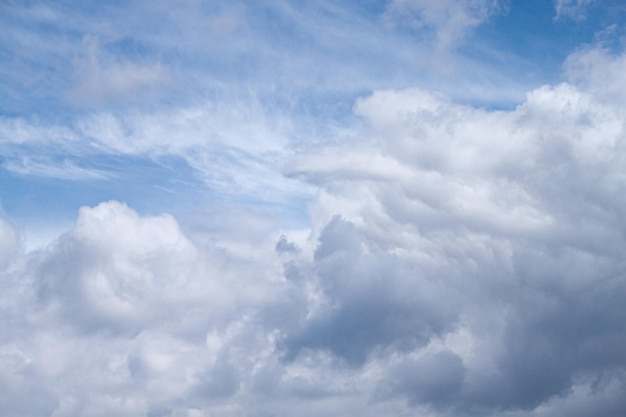 Natural beautiful cloudy sky background.