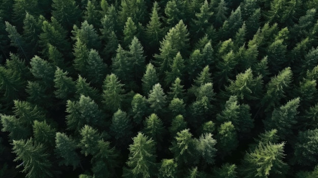 Естественный красивый фон текстуры соснового леса, вид сверху hd