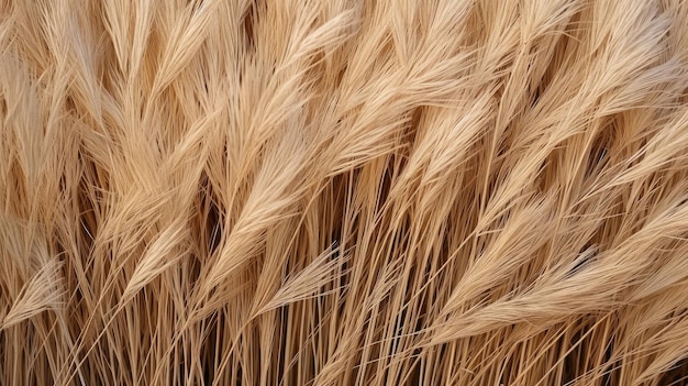 Natural beautiful reed texture background view from the top hd