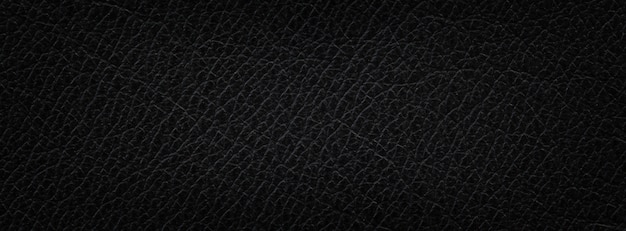 natural black leather texture background