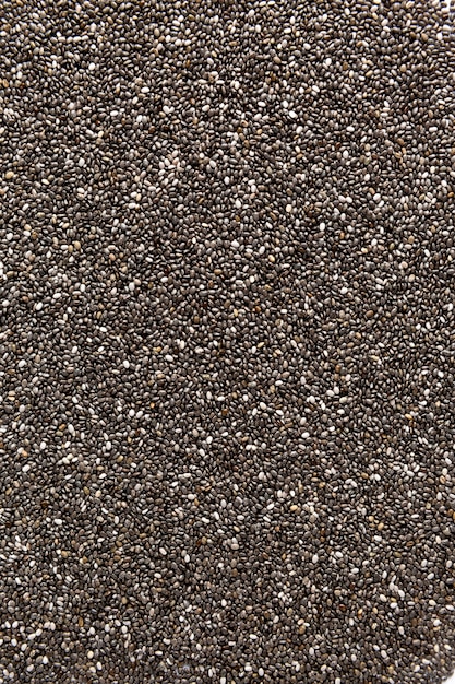 Natural chia seeds concept