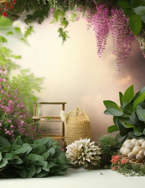 Natural Color Studio Background