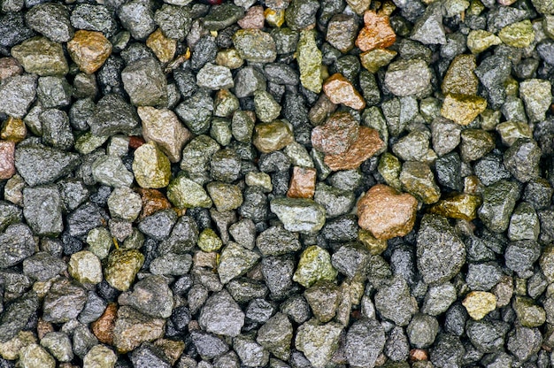 Natural color of volcanic rocks from Mount Merapi in Yogyakarta Indonesia for background