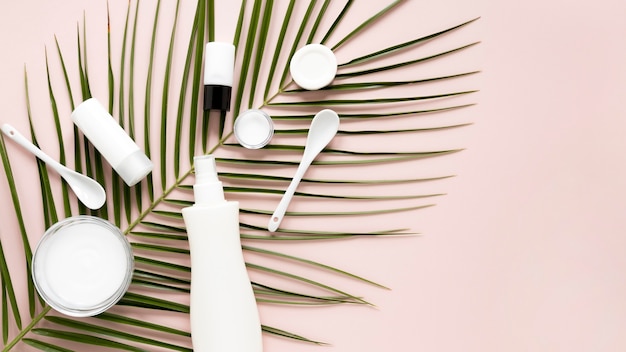 natural cosmetics concept
