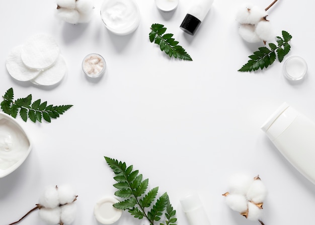 natural cosmetics concept