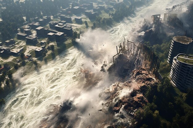 Photo natural disaster the need for comprehensive urban planning
