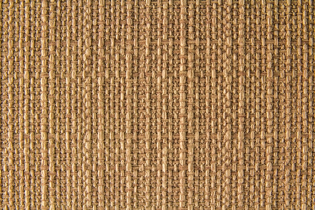 Natural fabric linen texture for design, sackcloth textured. Brown canvas background. Cotton.