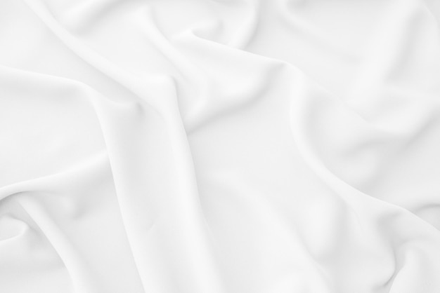 натуральная ткань льняная текстура для дизайна мешковая текстура Белый холст для фона Изображение имеет мелкую глубину поля сатенная ткань фона