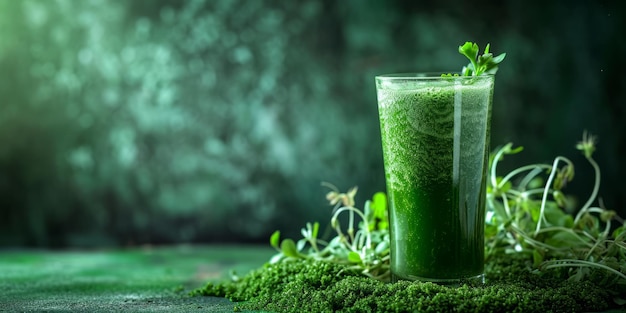 natural herbal juice healthy eating Generative AI