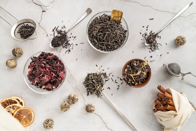 Natural herbs for tea