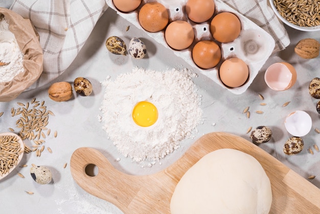 Natural ingredients for baking