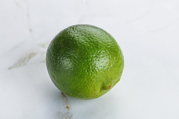 Natural irganic juicy sour ripe lime