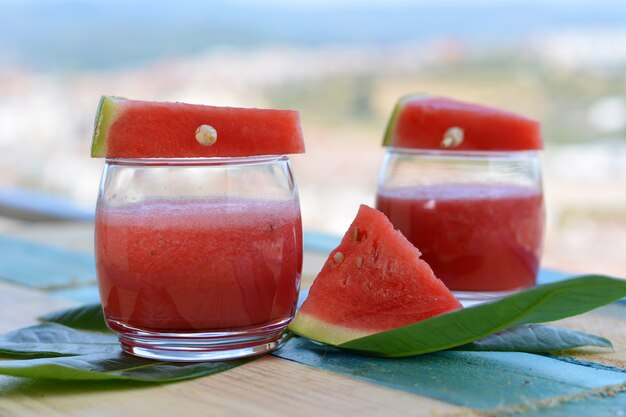 Natural juice watermelon 