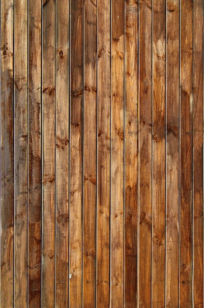  of natural knotted wood fence. Wooden texture.