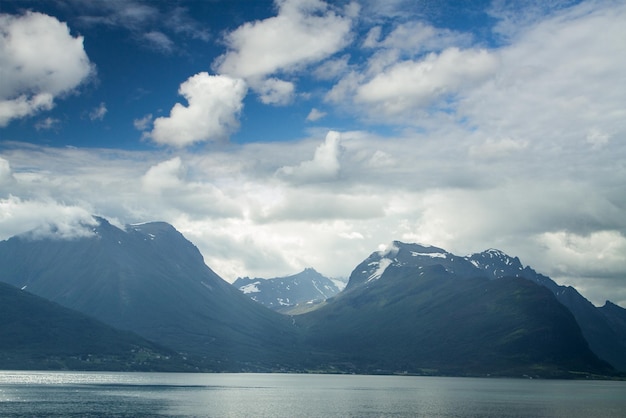 geirangerfjord의 자연 경관