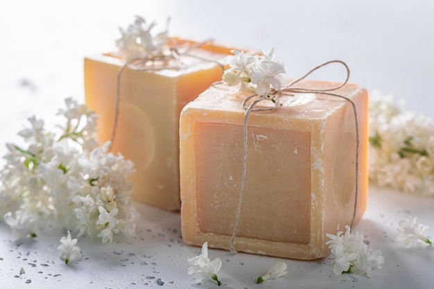 Natural lilac soap good for skin Soap made of flowers