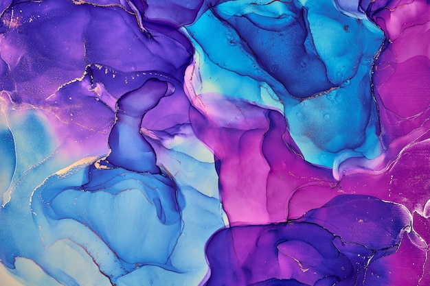 Natural  luxury abstract fluid art painting in alcohol ink technique Tender and dreamy  wallpaper