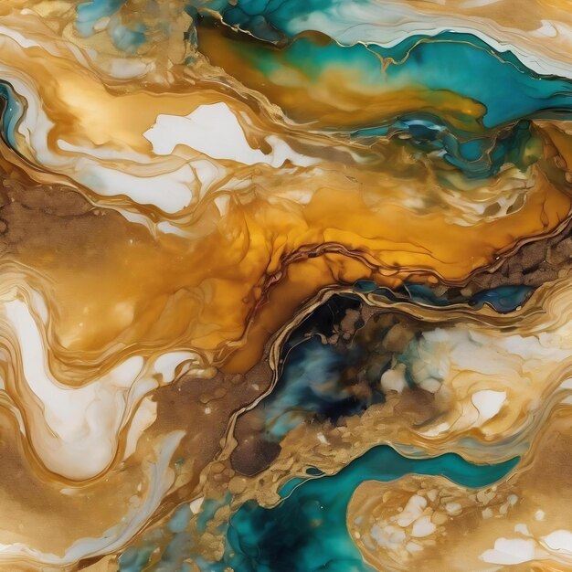 Natural luxury abstract fluid art painting in alcohol ink technique tender and dreamy wallpaper