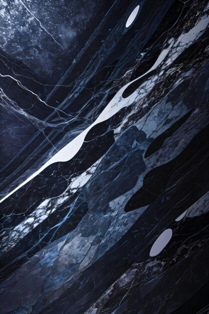 Natural mineral black marble texture background