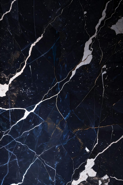 Natural mineral black marble texture background