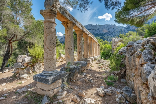 Photo natural monument and estate in campanet mallorca spain