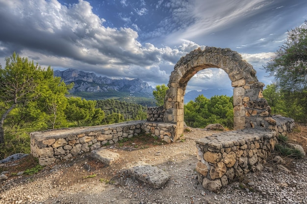 Photo natural monument and estate in campanet mallorca spain