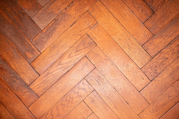 Natural old parquet.