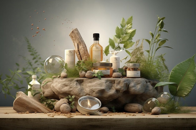 Natural and organic cosmetics