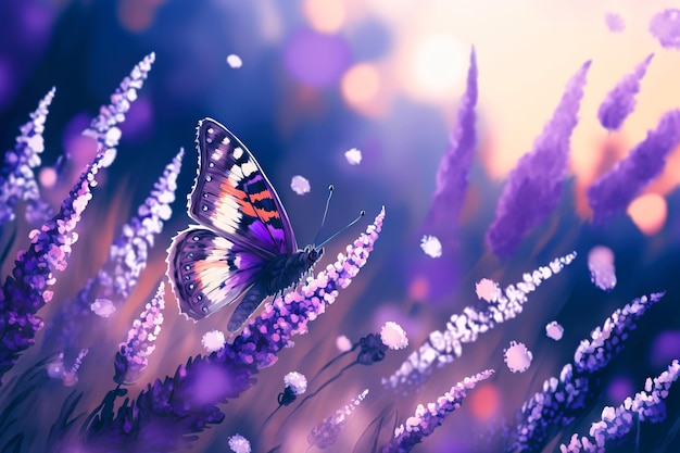 Natural pastel background Butterfly Flower Images Beautiful butterfly on flowers