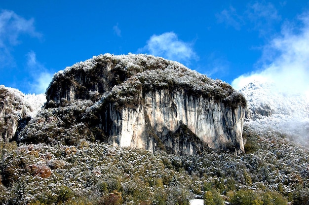 Natural rock gym