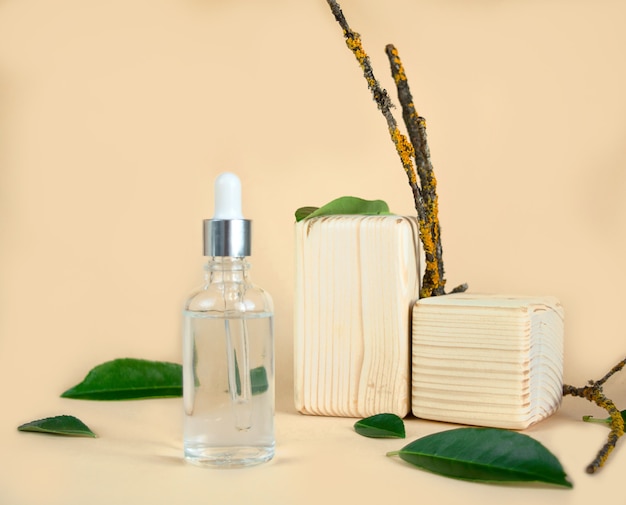 Natural Serums for face, hyaluronic acid