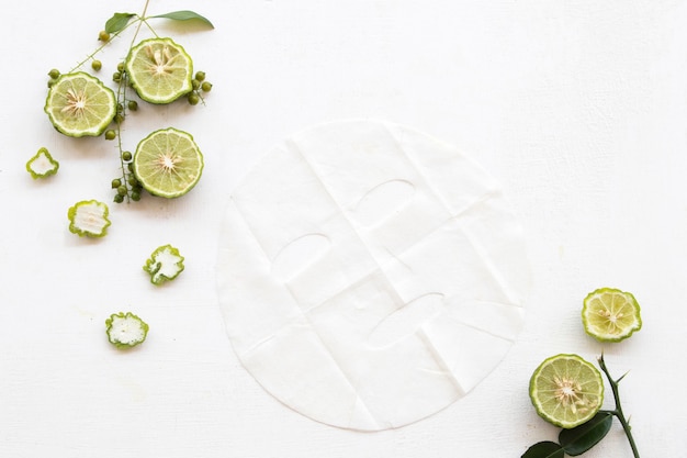 natural sheet mask extract kaffir lime