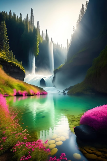 Natural Spring Background