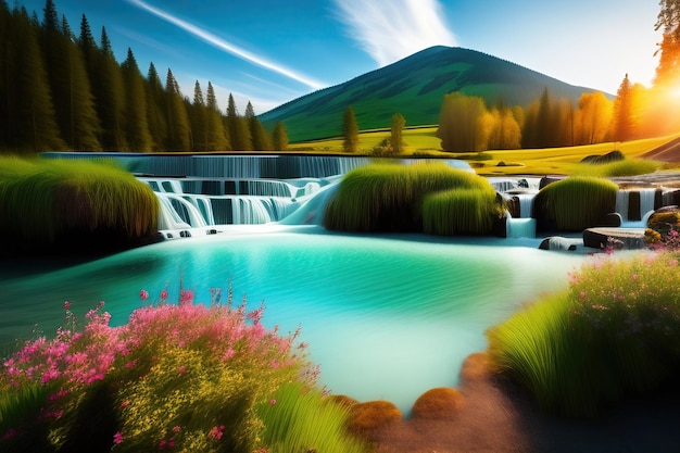 Natural Spring Background