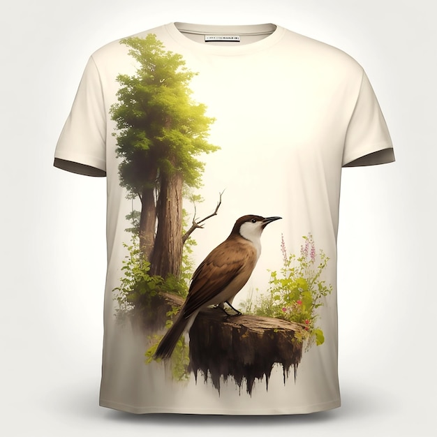 Photo natural t shirt free image