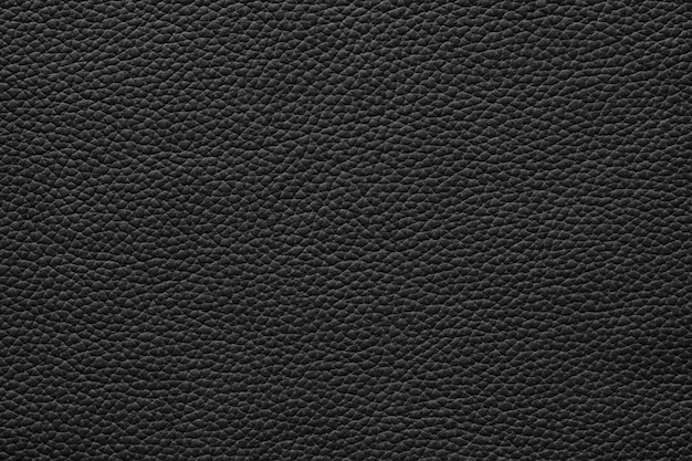 Natural texture of black leather Dark abstract background