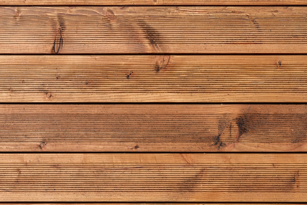 Natural texture of brown wooden boards