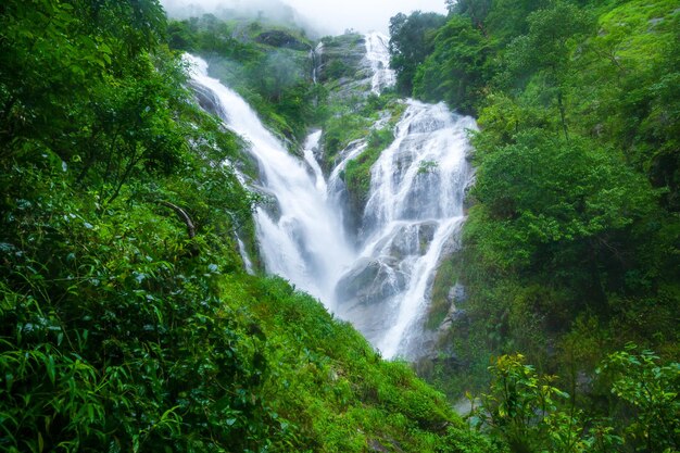 Natural waterfall