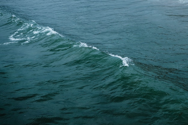 海の上の自然の波