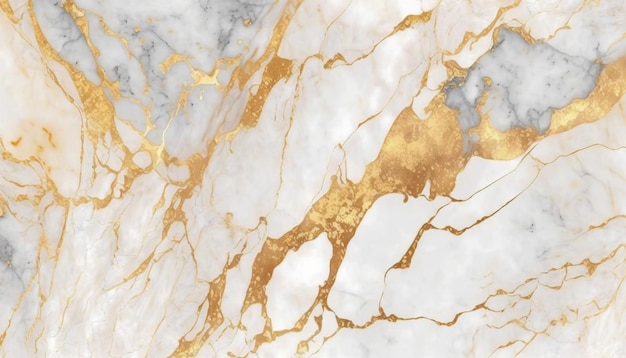 Natural White and Gold marble texture for skin tile wallpaper luxurious background.