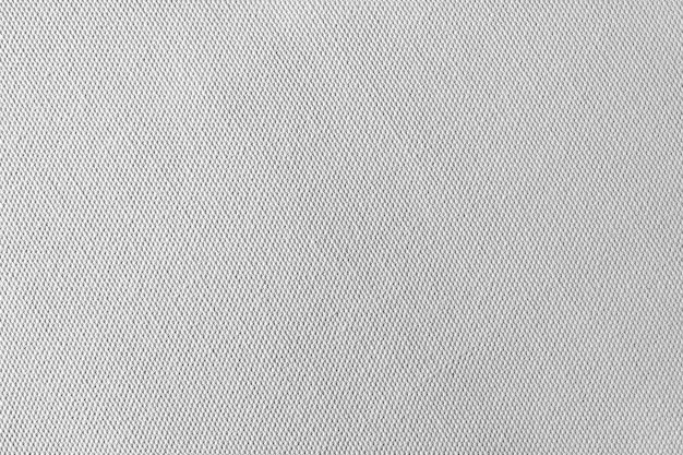 Natural white linen canvas texture top view