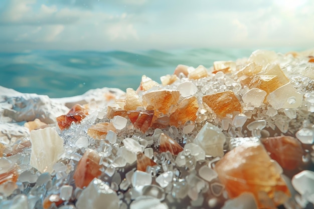 концепция естественной белой соли минеральный ресурс