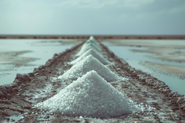 natural white salt conceptmineral resource