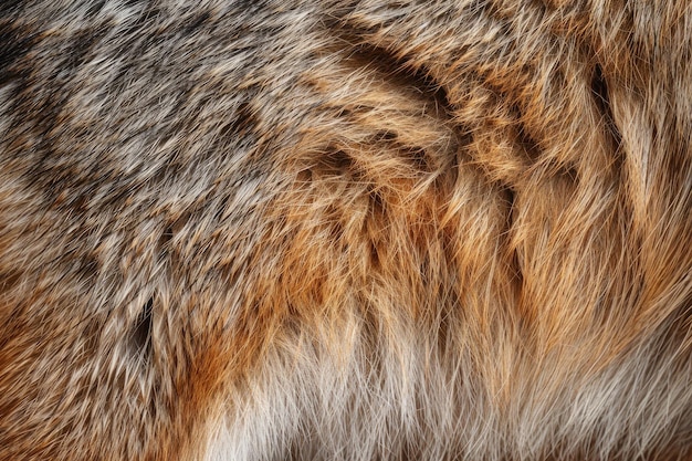 Foto texture di pellicce naturali di animali selvatici per sfondi e carte da parati