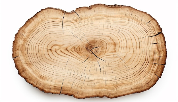 Natural Wood Top View