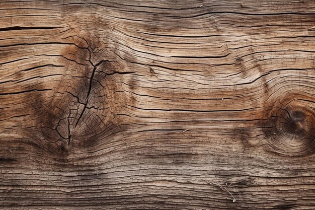 Natural wooden plank