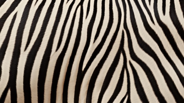 Natural zebra skin texture