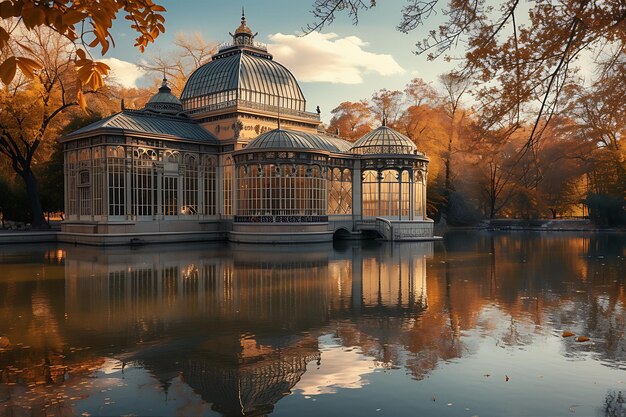 Naturalistic Cityscape Botanical Gardens