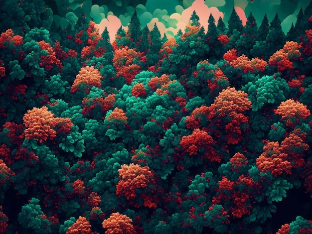 Nature aesthetic background