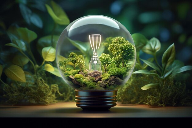 Nature in a Bulb